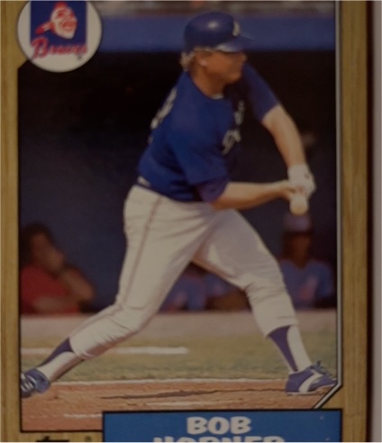 1987 Topps #660 Bob Horner — front