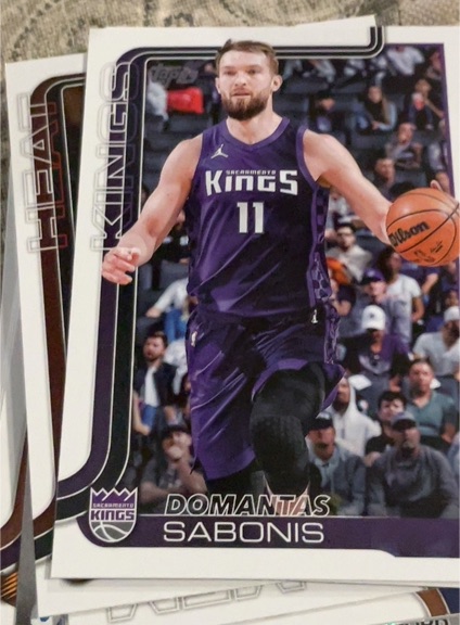 2025-26 Topps #167 Domantas Sabonis — front