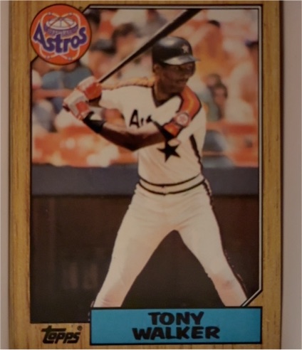 1987 Topps #24 Tony Walker — front