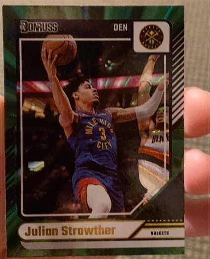 2024-25 Donruss #182 Julian Strawther — front
