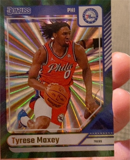 2024-25 Donruss #192 Tyrese Maxey — front