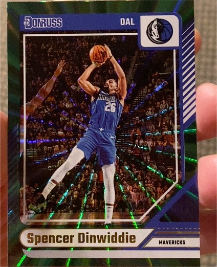 2024-25 Donruss #112 Spencer Dinwiddie — front