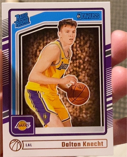2024-25 Donruss #227 Dalton Knecht — front