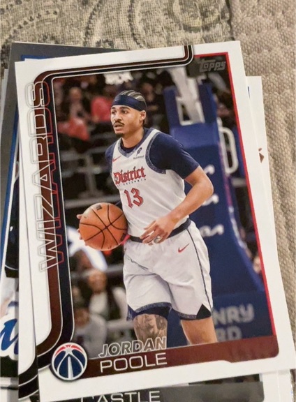 2025-26 Topps #94 Jordan Poole Washington Wizards — front