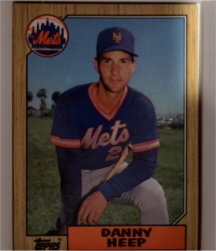 1987 Topps #241 Danny Heep — front