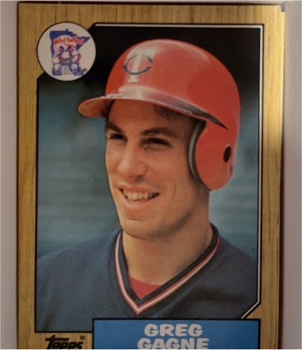 1987 Topps #558 Greg Gagne — front