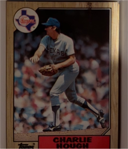 1987 Topps #70 Charlie Hough — front