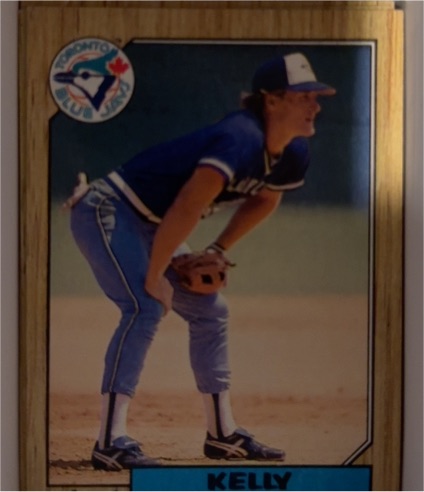 1987 Topps Tiffany #458 Kelly Gruber — front