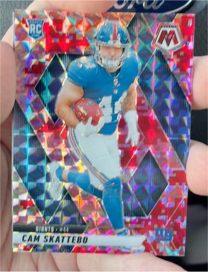 2025 Panini Mosaic #305 Cam Skattebo — front