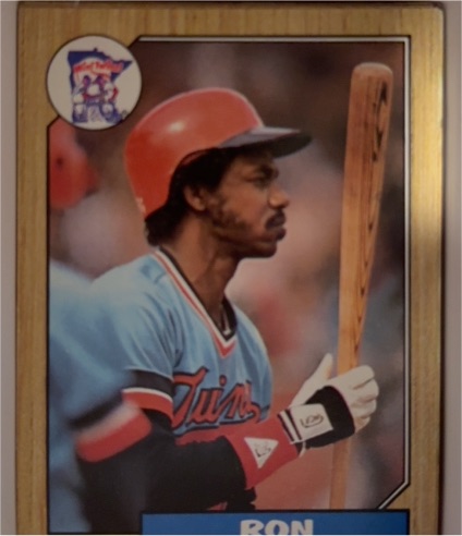 1987 Topps Tiffany #169 Ron Washington — front