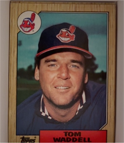 1987 Topps #657 Tom Waddell — front