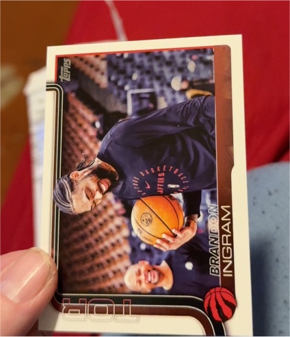 2025-26 Topps #30 Brandon Ingram Toronto Raptors — front