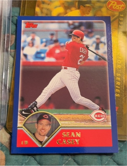 2003 Topps #176 Sean Casey — front