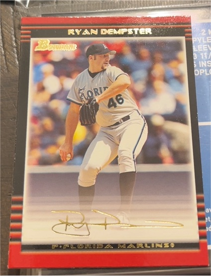 2002 Bowman #46 Ryan Dempster — front