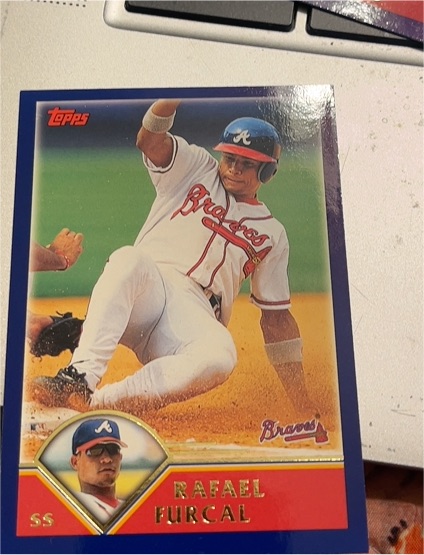 2003 Topps #84 Rafael Furcal — front