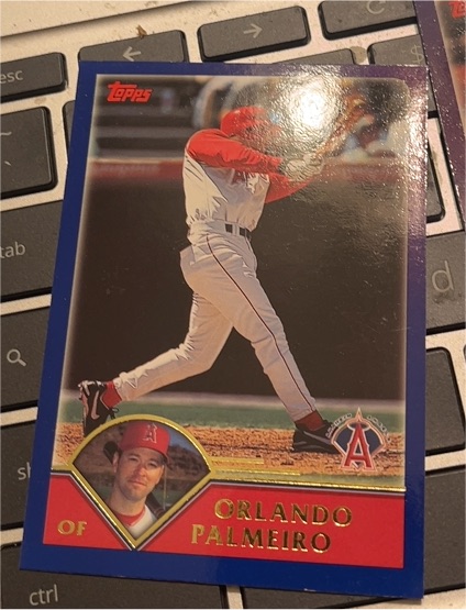 2003 Topps #83 Orlando Palmeiro — front