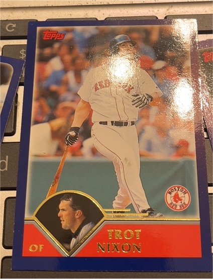 2003 Topps #15 Trot Nixon — front