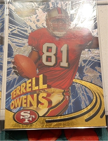 1999 Pacific Revolution #151 Terrell Owens — front