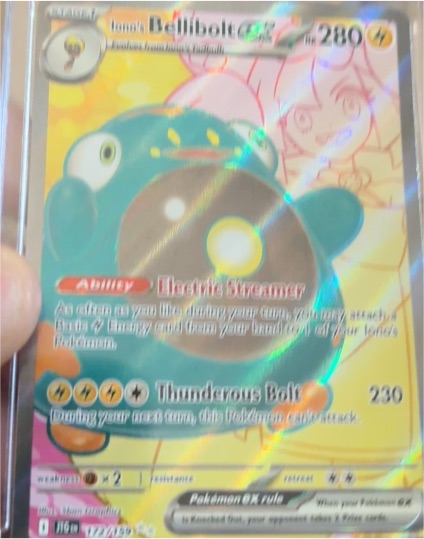 2023 Pokémon SV09: Journey Together #172 Iono's Bellibolt ex — front