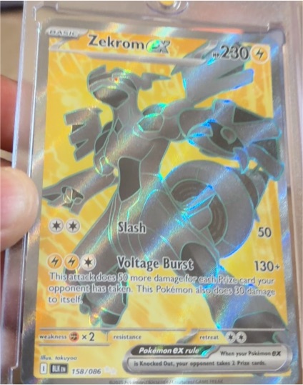 2025 Pokémon TCG #158 Zekrom EX — front