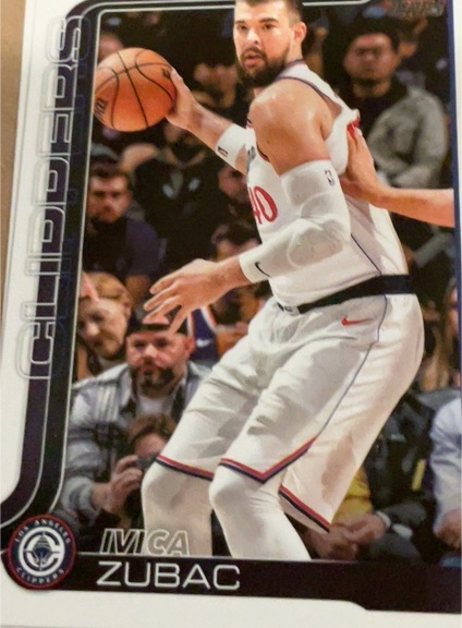 2025-26 Topps #145 Ivica Zubac — front