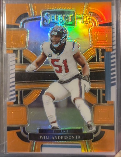 2023 Panini Select #40 Will Anderson Jr. — front
