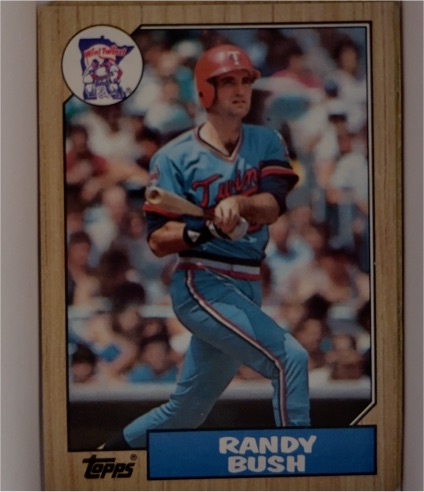 1987 Topps #364 Randy Bush — front