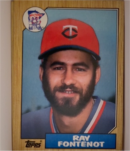 1987 Topps #124 Ray Fontenot — front