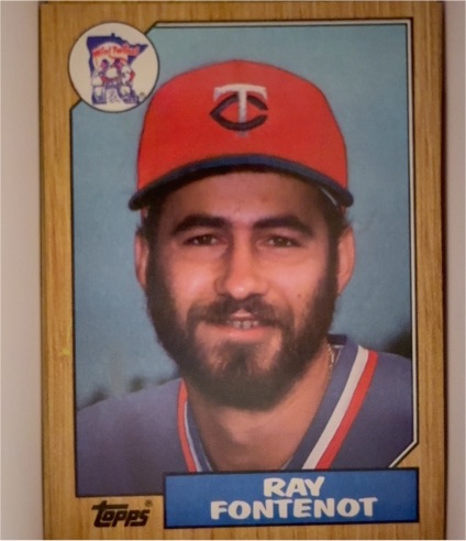 1987 Topps #124 Ray Fontenot — front