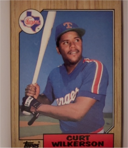 1987 Topps #228 Curt Wilkerson — front