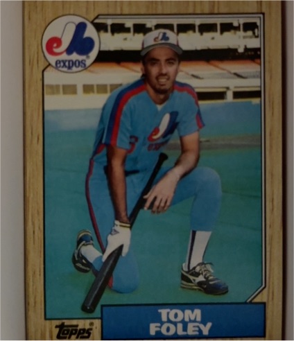 1987 Topps #78 Tom Foley — front