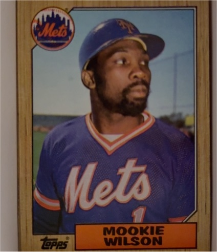 1987 Topps #625 Mookie Wilson — front