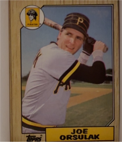1987 Topps #414 Joe Orsulak — front