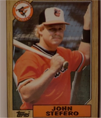 1987 Topps #563 John Stefero — front