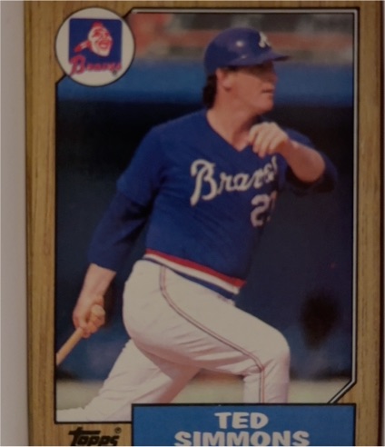 1987 Topps #516 Ted Simmons — front