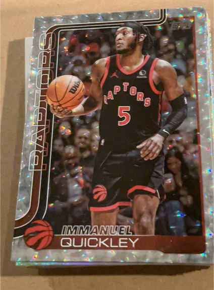 2025-26 Topps Basketball #32 Immanuel Quickley — front