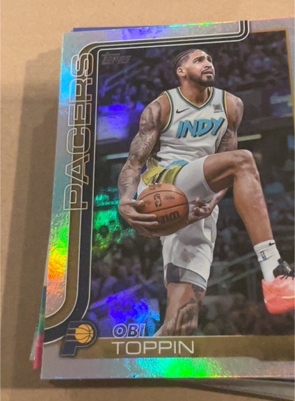 2025-26 Topps #51 Obi Toppin — front