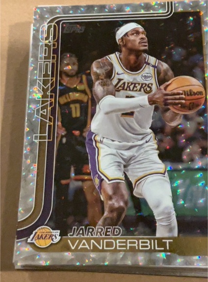 2025-26 Topps #155 Jarred Vanderbilt — front