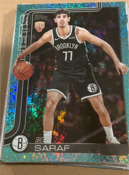 2025-26 Topps #226 Ben Saraf — front