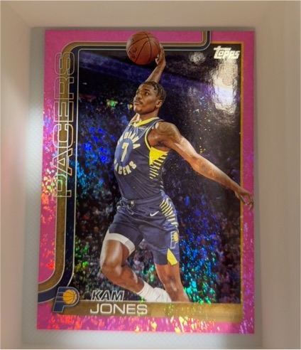 2025-26 Topps #239 Kam Jones — front