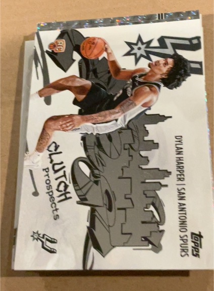 2025-26 Topps #CC-2 Dylan Harper Clutch City Prospects — front