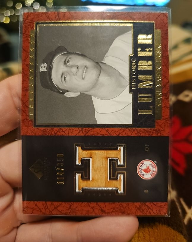2003 SP Legendary Cuts #B-TW Ted Williams — front