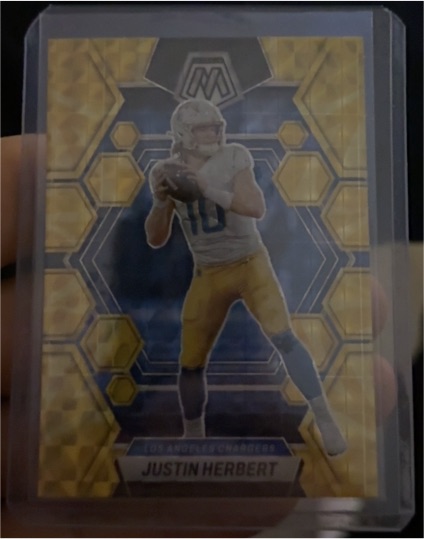 2023 Panini Mosaic #127 Justin Herbert — front