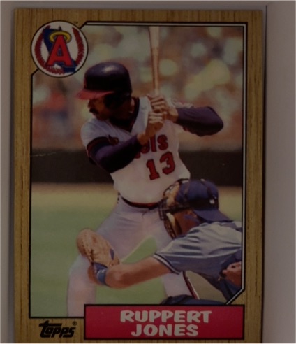 1987 Topps #53 Ruppert Jones — front