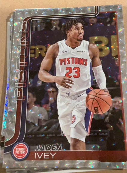 2025-26 Topps #45 Jaden Ivey — front