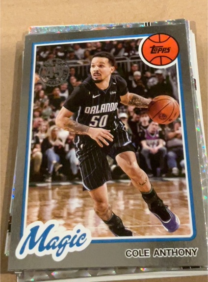 2025-26 Topps #80BK-26 Cole Anthony — front