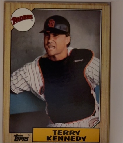 1987 Topps #540 Terry Kennedy — front