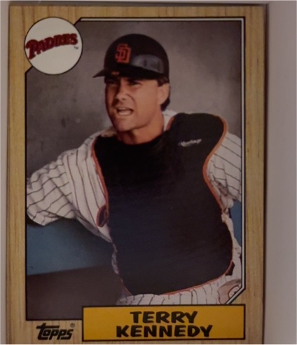 1987 Topps #540 Terry Kennedy — front