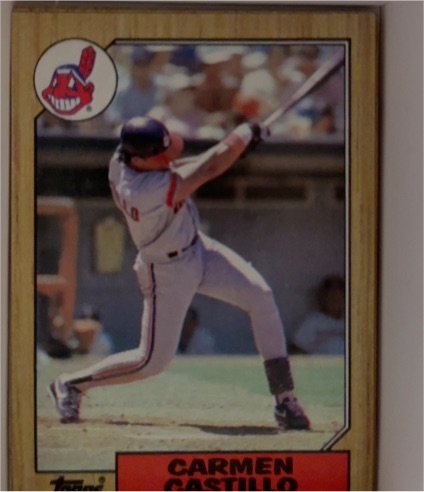1987 Topps #513 Carmen Castillo — front