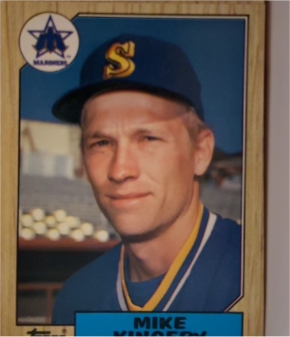 1987 Topps Traded #58T Mike Kingery — front
